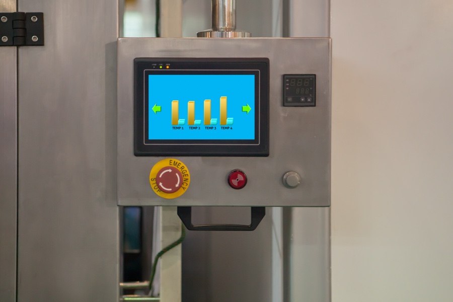 Applikationen-Steuerungs-regeltechnik Pultgehäuse für Steuerungsbauer mit Display