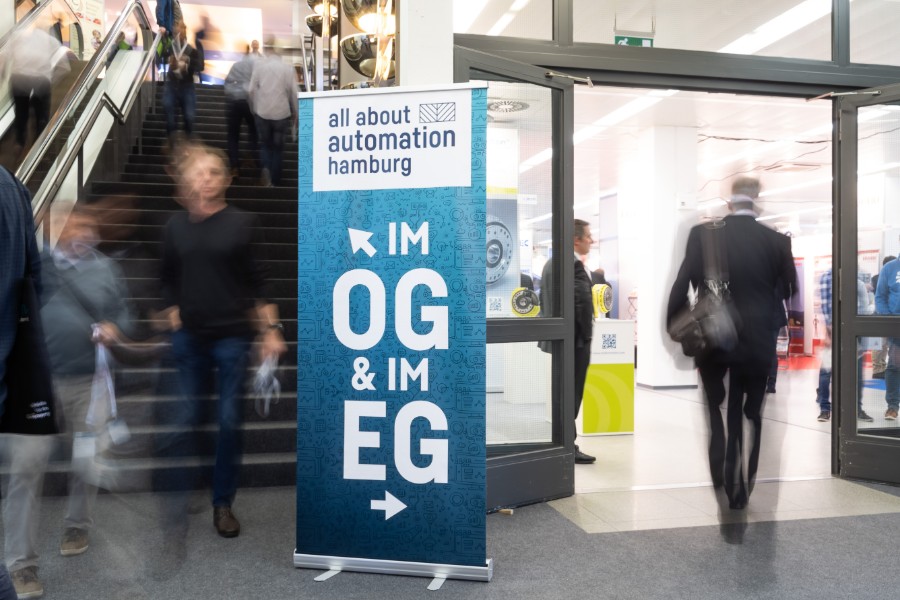 Boxexpert war mit seinen Industriegehäusen auf auf der All about Automation in Hamburg